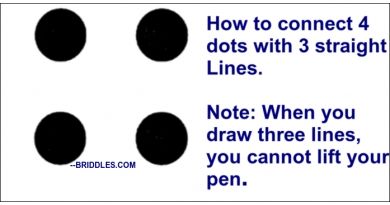 4 Dots 3 Lines Riddle