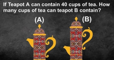 40 Teapot Brain Teaser