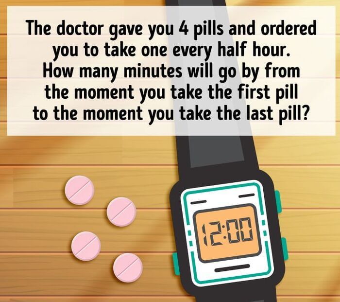 4 Pills Riddle