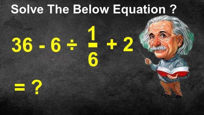 Answer Fast Maths Equation Puzzle