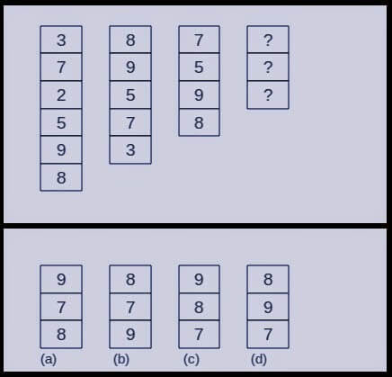 Blocks Sequence Puzzle