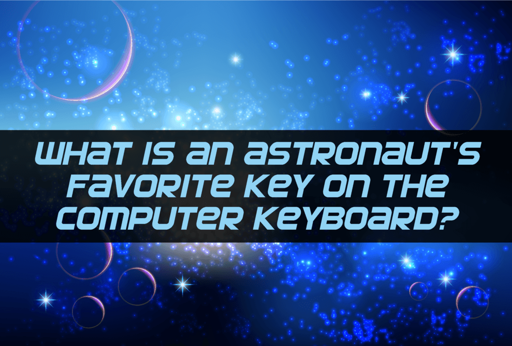 Computer keyboard  Astronauts Puzzle