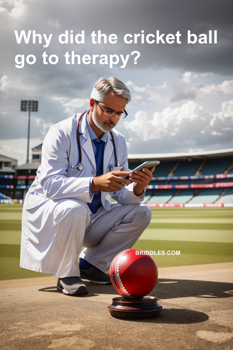 Cricket Ball Therapy Brain Teaser
