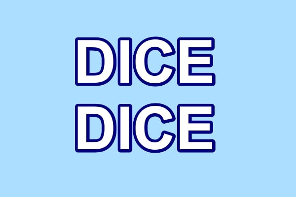 Decipher Dice Dice Brain Teaser