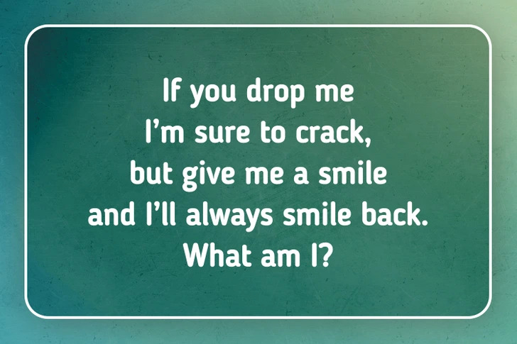 Drop me What am i riddle