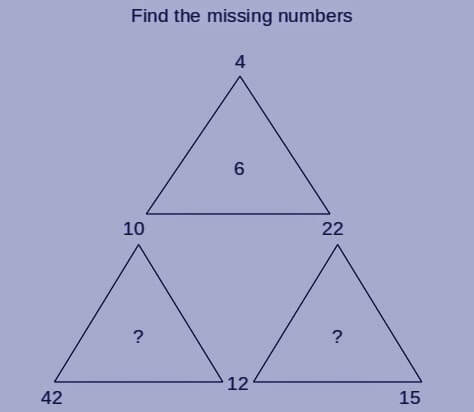 Find Out The Missing Numbers