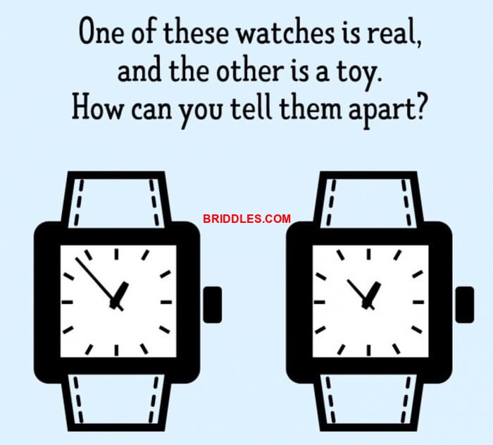 Find Real Watch Brain Teaser