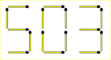 Form Biggest Number Matchsticks Riddle