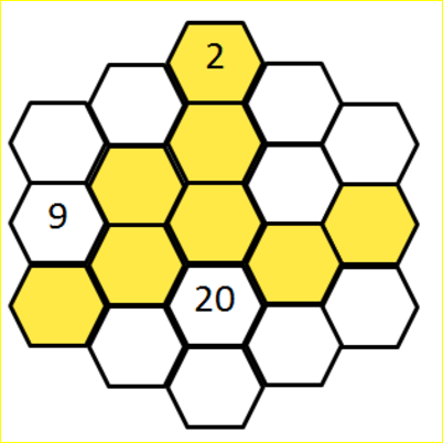 Hard Number Hexagon Riddle