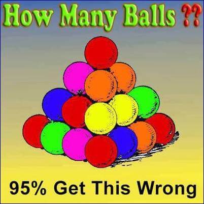 How Many Balls Pyramid Problem