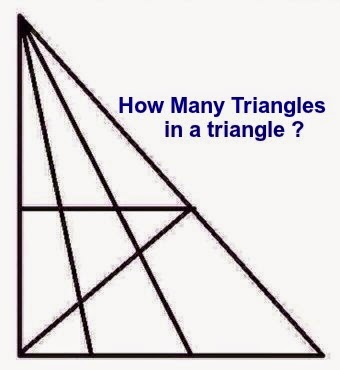 How many triangles in a triangle
