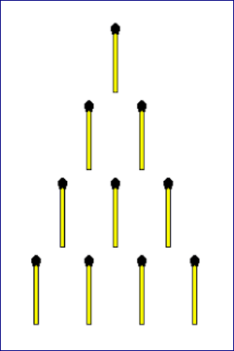 Matchsticks Tower Riddle