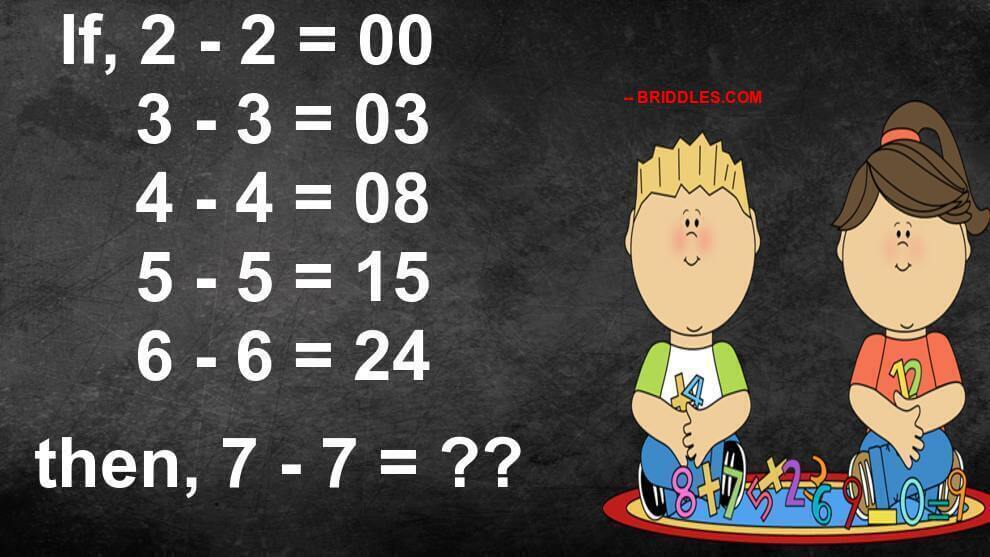 Maths Equation Puzzle With Twist