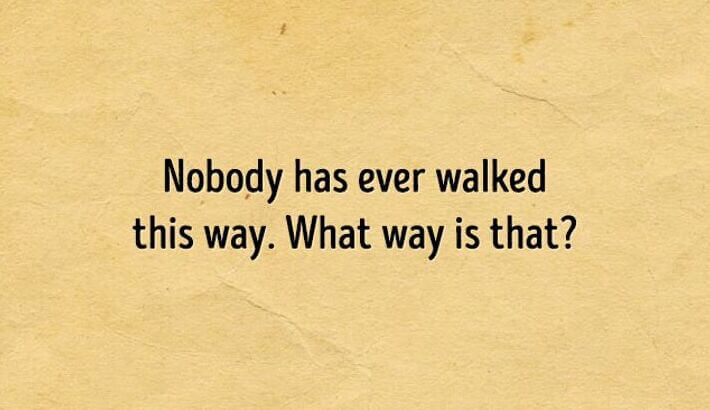 Nobody Walked