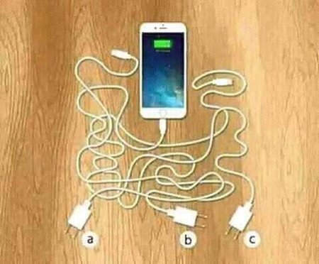Phone Charger Puzzle