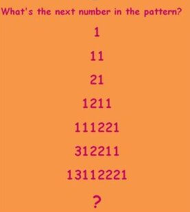 Picture Number Pattern Sequence