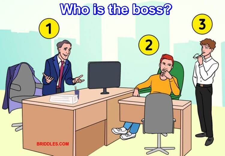 Spot The Boss Brain Teaser