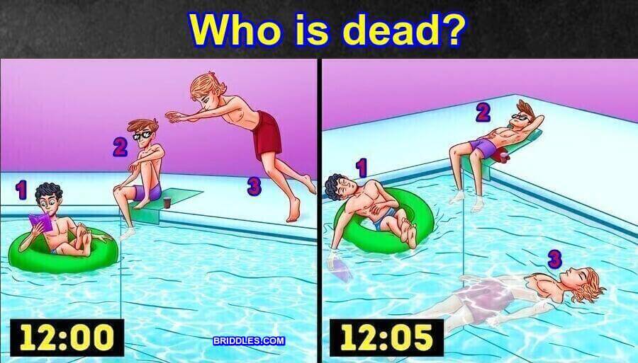 Swimming Pool Dead Person Brain Teaser