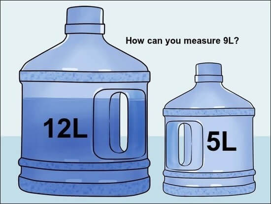 Water Measure 9L From 12L, 5L Puzzle