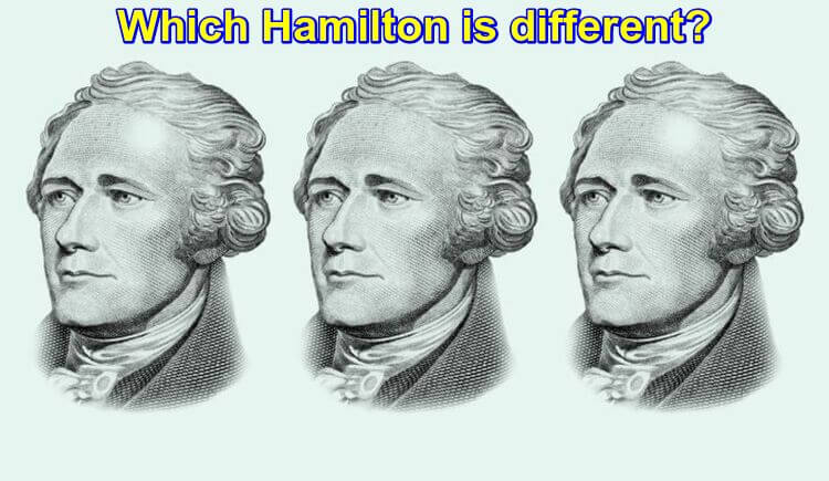 Which Hamilton is different Riddle