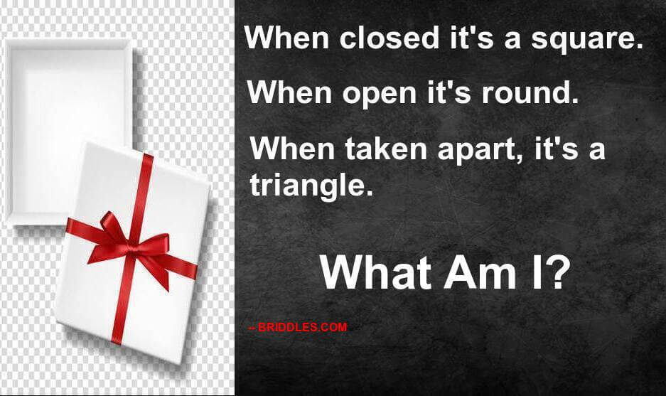 Who Am I  Closed Open Taken Apart Riddle