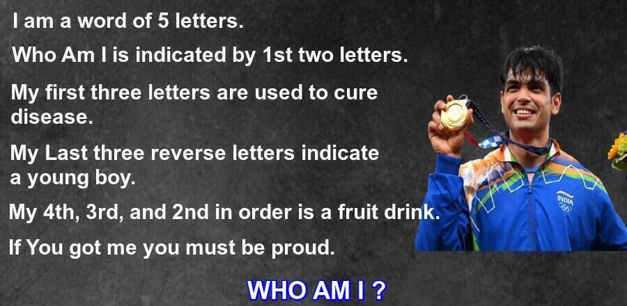 Who Am I Riddle 5 Letters