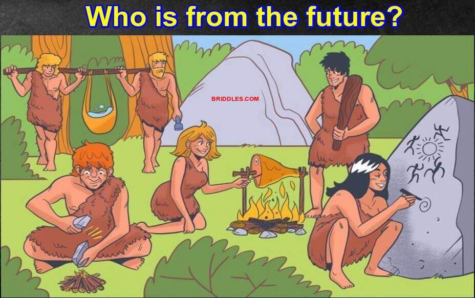 Who is from the future Riddle