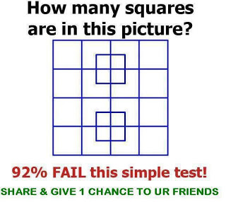 count the number of squares