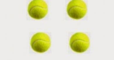 Tennis 4 Balls Puzzle