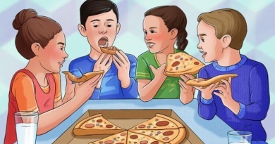 Family Pizza Brain Tea